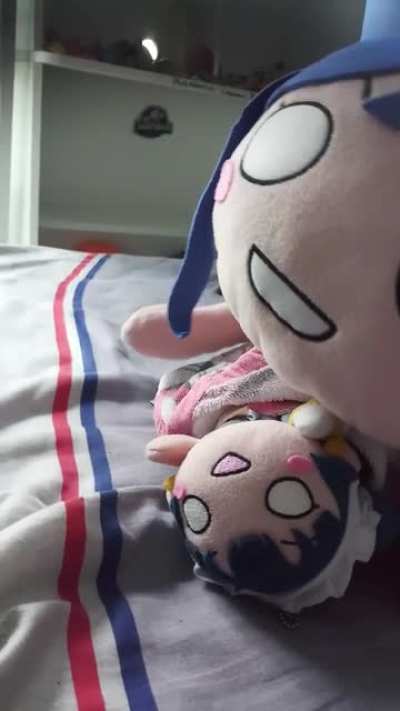 Baby Yoka needs her nap time