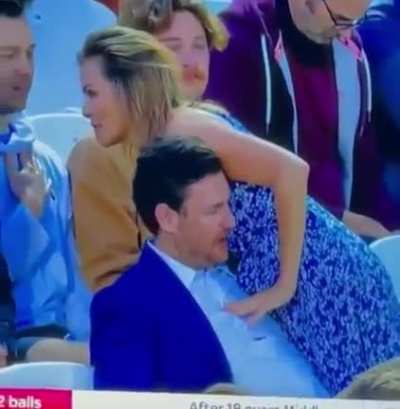 Caught on live tv
