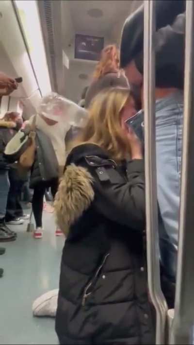 Public sex on train