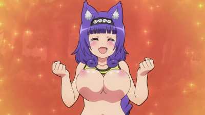Huge boob drop [Futoku No Guild]