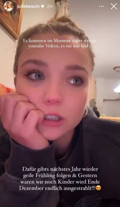 Instagram Story vom 11.11.22 &hellip;.so eine Story h&auml;tte ich mir letzten Sonntag oder Montag gew&uuml;nscht und erst wieder tagelang totschweigen und wieder kommen als sei nichts gewesen