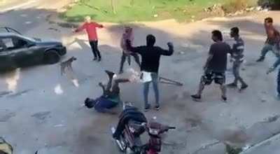 Just a neighborhood fight