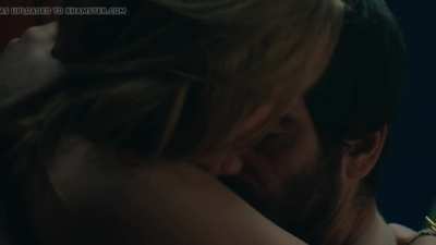 Florence Pugh (22) with a guy 15 years older in "The Little Drummer Girl" Part 2