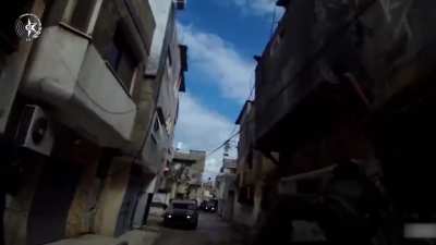 Israeli police conduct a raid in Tulkarm in which Ahmed al-Awfi, a commander of the al-Aqsa Martrys Brigades, was eliminated (West Bank, February 18, 2024).
