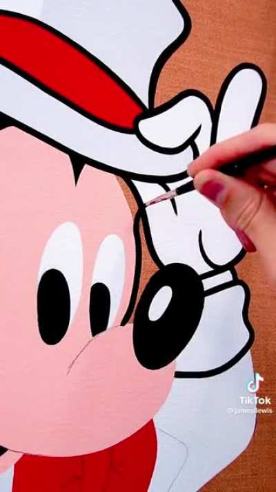 This artist&rsquo;s brush control is ridiculous