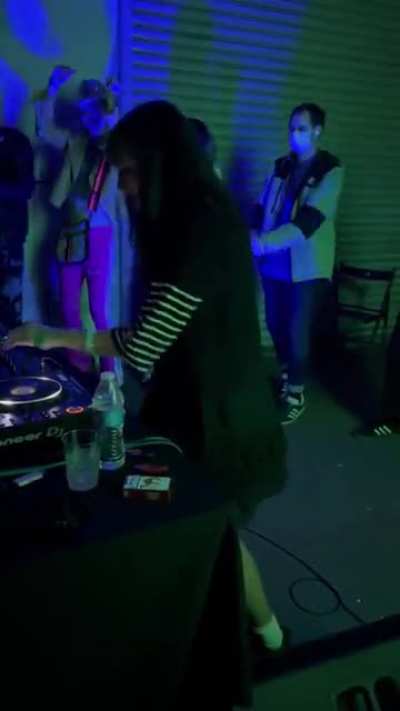 Sarah DJing tonight&rsquo;s Event!