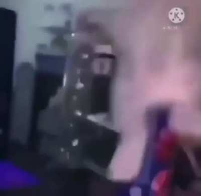 Poor little guy just wanted a roll