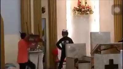 HMFT after I try to rob this church