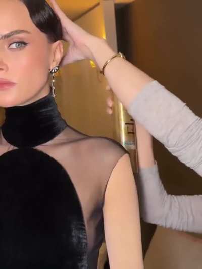 Cara ready for the 2026 Met Gala in NYC - IG May 2026