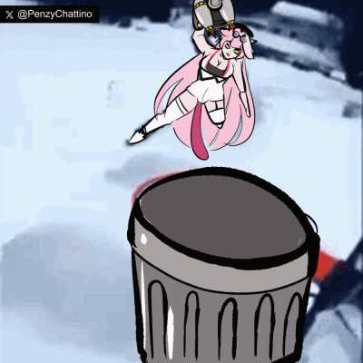 When Raora finds your jetpack. Daily drawing of Raora until I learn fluent Italian #33/&iquest;?. Two gifs in a row i want to die. Each frame counts as a drawing of Raora, right?...