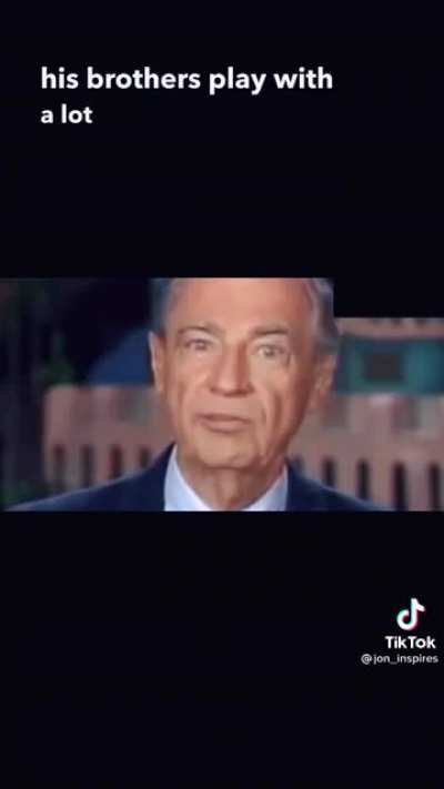 Mr. Rogers with a gut punch to feels