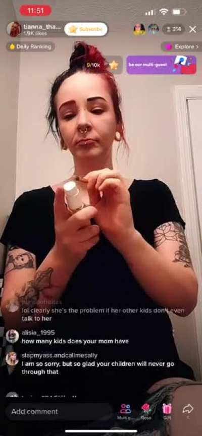 This woman is always admitting to breaking laws on lives. Now drinking and driving with a crash involved?! 🤦&zwj;♀️🤦&zwj;♀️
