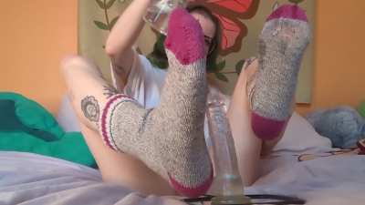 I love my old wool socks