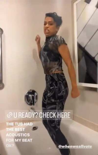 bathroom dance