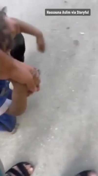 A pair of siblings on gaza city found their brother