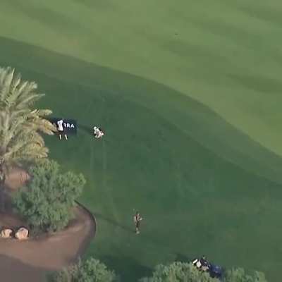 I&rsquo;ll stand with my back to the fairway when someone is hitting!