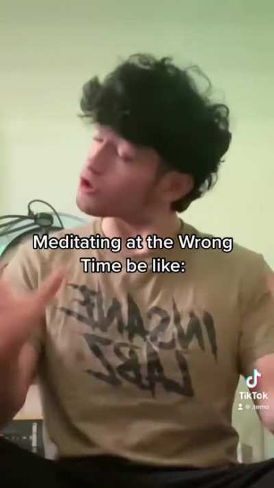 It's Quiet Until you start Meditating 🫡