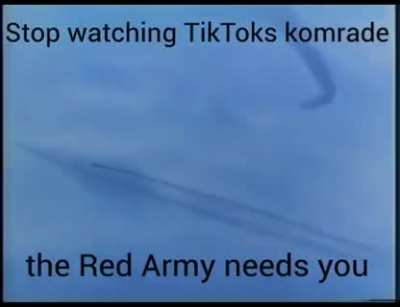 From the poster of "When you intervene in Syria but the terrorists are too dumb", we present to you: "Casually browsing TikTok (that;s your life clock ticking)"