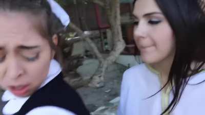 Sweet Schoolgirl Riley Reid Gets Ass Fucked by Succubus