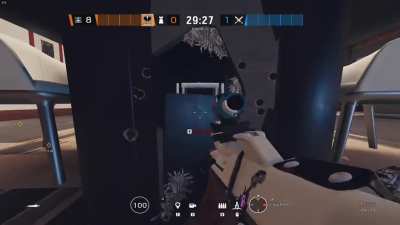 200 IQ Kaid trick from Team one against G2 in chalet