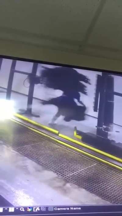 At the car wash