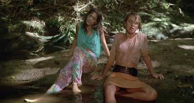 Susan Hahn in "Massacre in Dinosaur Valley" AKA "Nudo e selvaggio" (1985)