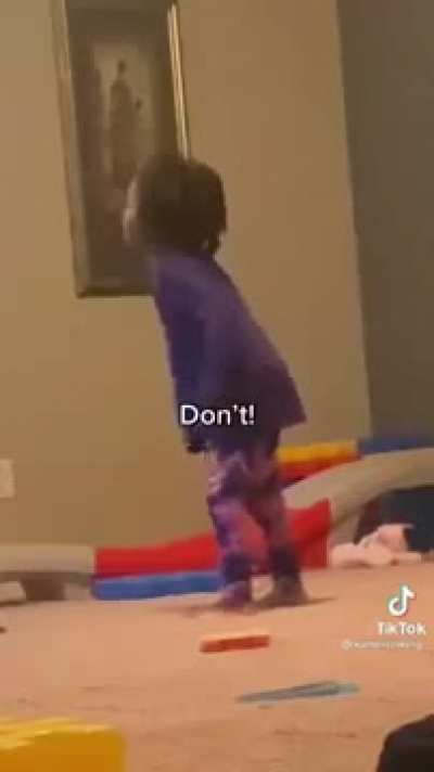 Don't throw that block!