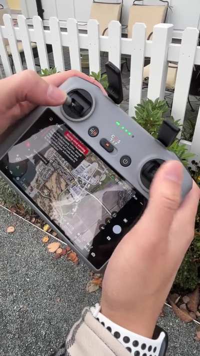 Mavic Mini 4 drone flew to 1500m by itself