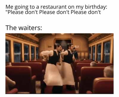 They always know...