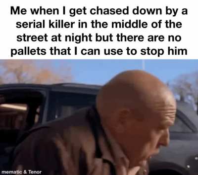 What, no pallets?