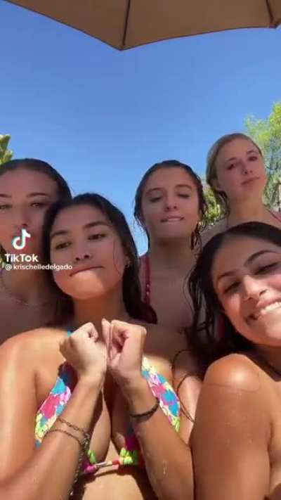 Titties on display