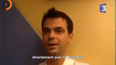 Petit Olivier gr&eacute;viste et bloqueur d'h&ocirc;pitaux (circa 2007)