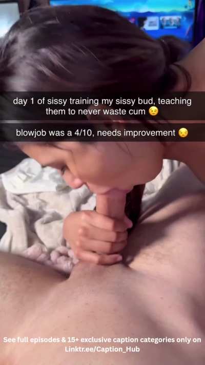 day 1 of sissy training.. 💪