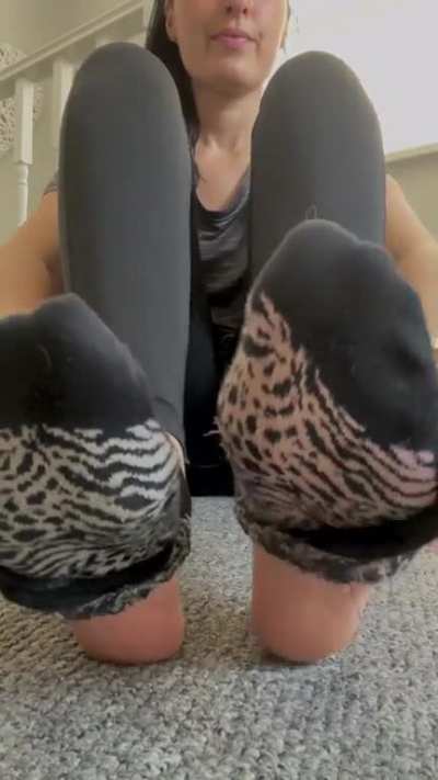 Could do with a foot rub after that jog, any offers ;)