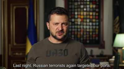 "Basically, everything we've recently talked about with the boys in Donetsk and Zaporizhzhia regions, in our combat brigades, is now the job of the General Staff, government officials, and the Staff. The tasks are clear." - President Zelenskyy's address, 