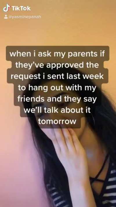 having strict parents 😣
