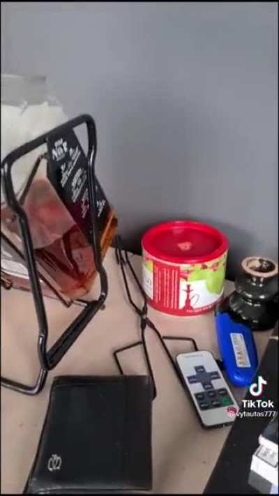 A lovely way to pour yourself a drink