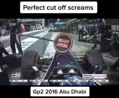 That is a wheel in the pit lane