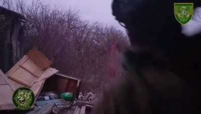 Ukrainian 1st mortar battery of the 33rd Assault Regiment fired at Russian positions in the direction of Velyka Novosilka. February 2025
