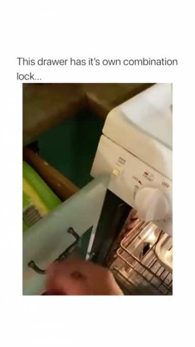 When opening a drawer costs you money.