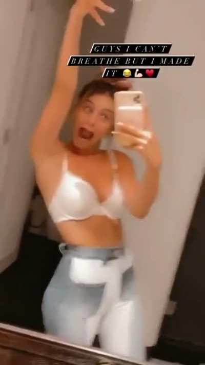Tight jeans