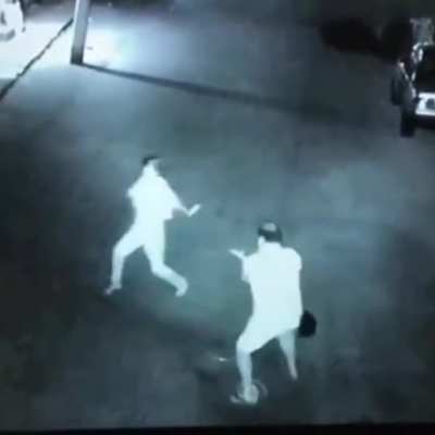 Couple being weird when no one is watching