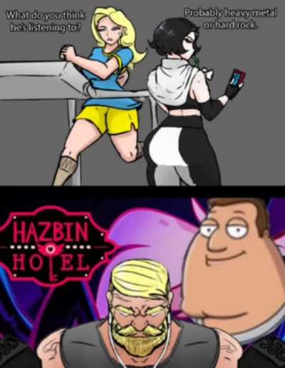 "Probably heavy metal or hard rock."