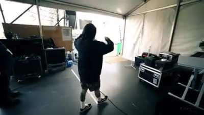 Mac Miller About To Perform Cinderella💍
