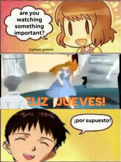&iexcl;Feliz Jueves, amigos y amigas!
