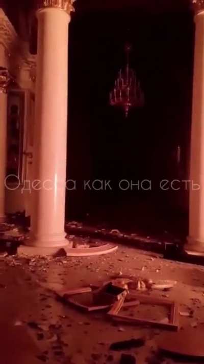Odesa tonight, results of the russian attack. "Fathers, we don't have the Preobrazhensky Cathedral anymore".