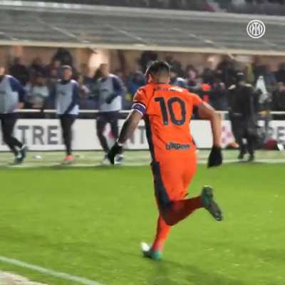 Lautaro&rsquo;s goal from this angle..😮&zwj;💨