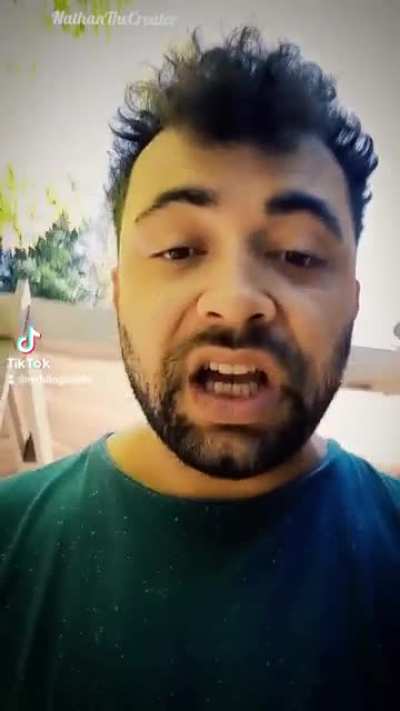 Guy wants people to leave his cont alone.