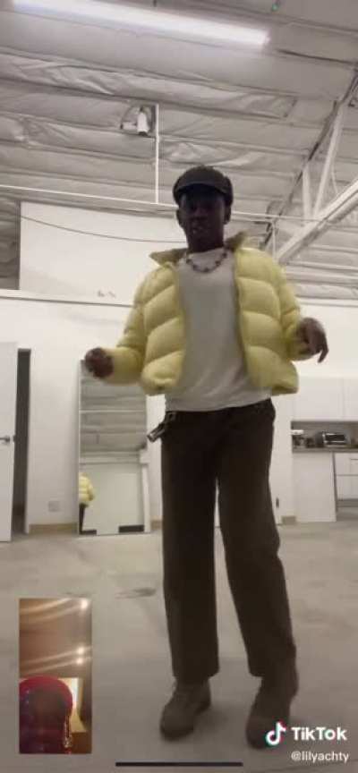 Tyler made a video on yatchy&rsquo;s TikTok acc