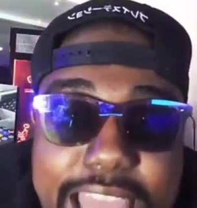 kanye spitting bars